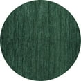thumbnail image 1 of Ahgly Company Indoor Round Abstract Light Blue Modern Area Rugs, 7' Round, 1 of 4