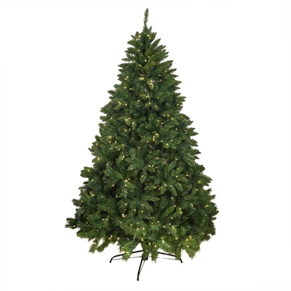 6FT Classic Style Christmas Tree with 450 Warm White LED Lights and 8 Functions