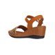 thumbnail image 4 of Sandalia Moda Casual Plataforma Mujer Oro Cómoda dorado 25 Incógnita 032D00, 4 of 5