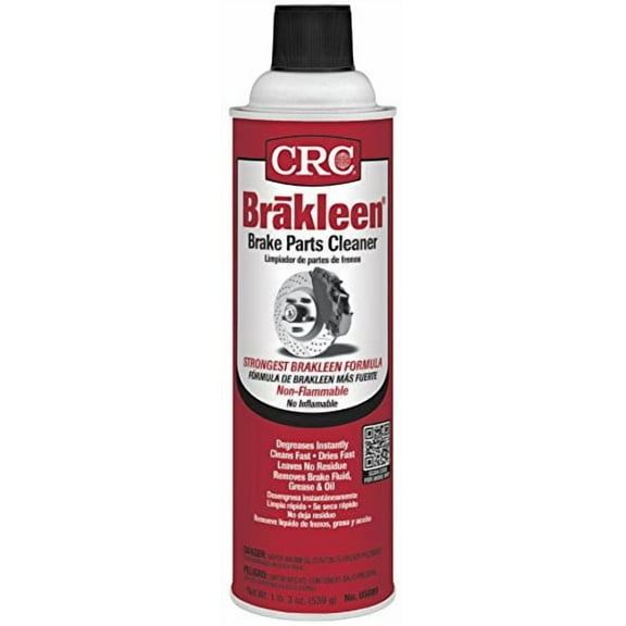 CRC 05089 BRAKLEEN Brake Parts Cleaner - Non-Flammable -19 Wt Oz