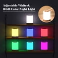 thumbnail image 4 of Bedside Table Lamp Touch Sensor Night Lights White & RGB Adjustable Timing Brightness Modes Table Lamp for Bedroom Breastfeeding Living Room Office, 4 of 7