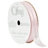 Offray Ribbon, Light Pink 5/8 inch Kendra Sheer Ribbon, 9 feet