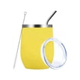 thumbnail image 1 of Vaso Termico 12oz Acero Inoxidable Malubero Amarillo, 1 of 4