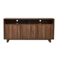 thumbnail image 2 of Better Homes & Gardens Lillian Fluted TV Stand for TV up to 70 inch, Walnut Finish, 2 of 8