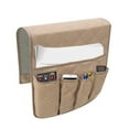 thumbnail image 2 of D-GROEE Foldable Sofa Couch Chair Armrest Organizer with 5 Pockets,Armchair Caddy Fits for Phone, Book, Magazines, Tv Remote Control Holder, 2 of 7