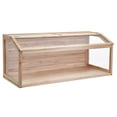 thumbnail image 6 of KFFKFF Wood-Constructed Hamster Enclosure, 270° Observation Hamster Dwelling, 48 x 20 x 20in, Compact Hamster Homes with Accessible Top, Airy Habitat for Small Creatures, 6 of 9
