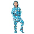 thumbnail image 4 of Footed Pajamas - Winter Wonderland Toddler Hoodie Fleece One Piece - Toddler - Large (Fits 3'4 - 3'6"), 4 of 5
