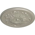 thumbnail image 3 of Ekena Millwork 12 3/4"OD x 7/8"P Legacy Acanthus Ceiling Medallion (Fits Canopies up to 3 1/2"), Hand-Painted Pearl White, 3 of 8