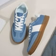 thumbnail image 6 of Women's Fashion Sneakers - Retro Suede Casual Tennis Sneakers for Women Lightweight Comfortable 2026 Fall Platform Walking Shoes, 6 of 9