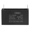 thumbnail image 1 of Gasoline Generator Capacitor CBB61 ABS 11F Air Conditioning Motor Capacitor for Refrigerator 350V, 1 of 5
