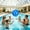 Blue, variant on Inflatable Beach Balls,Polka Dot Beach Balls Floaters,Heavy Duty Vinyl Floatation Pool Toys for Pool Beach Party,UV Resistant Pool Décor