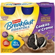 Carnation Breakfast Essentials Ready to Drink Nutritional Breakfast Drink, Cookies n' Creme, 24 Count (4 - 6 Packs)