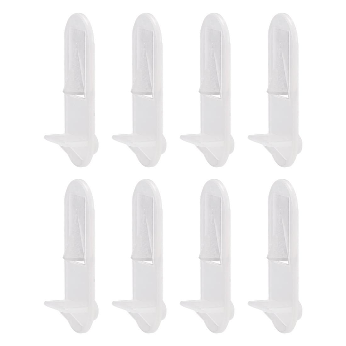 Uxcell Plastic 7mm Shelf Locking,Shelf Bracket Peg Clear,50pcs
