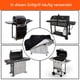 thumbnail image 4 of Funda para parrilla resistente a la intemperie, lona Oxford para parrilla a gas, funda protectora impermeable para parrilla, resistente al desgarro, funda protectora UV, protege la parrilla contra la, 4 of 5