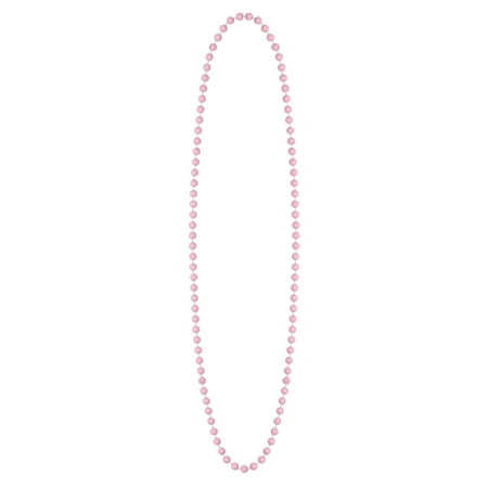 Beistle Baby Shower Beads Necklace 33" Pink 50569-P