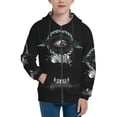 thumbnail image 2 of Tool Band Teens Sweatshirts Novelty Print Zip Up Hoodie Jacket Long Sleeve Hooded Sweatshirt Hoody Coat With Pocket Large, 2 of 8