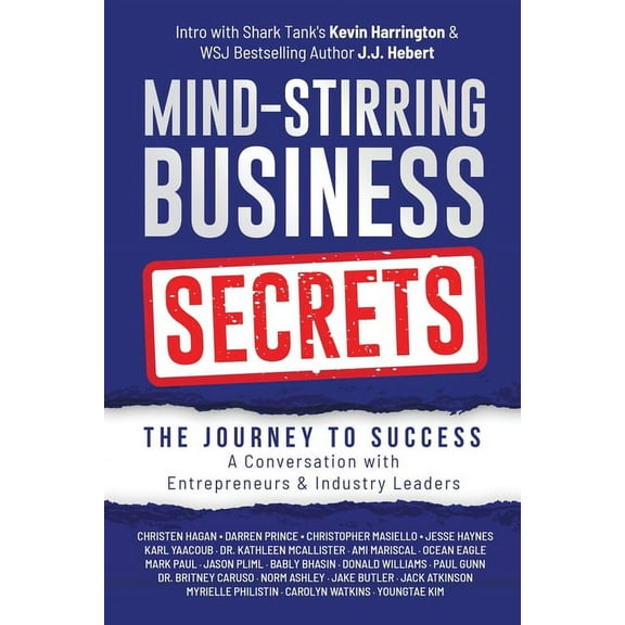 Mind-Stirring Business Secrets: The Journey to Success: A Conversation with Entrepreneurs & Industry Leaders, (Paperback)