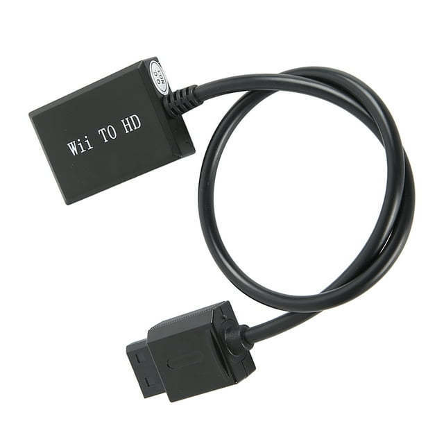 Adaptador de interfaz multimedia Wiito HD, para Wii a HD Game Adaptador AV Cable convertidor de interfaz multimedia Wiito HD Resultados impresionantes