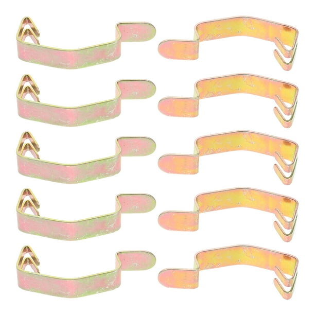 10 abrazaderas de metal para filtro de aire de coche, universales, para carcasa de filtro de aire, accesorios de coche, piezas de repuesto.
