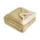 thumbnail image 2 of Manta para sofá, manta de franela extra gruesa de doble capa, ideal para la oficina, manta cálida y acogedora para cama o sofá, manta de tela., 2 of 6