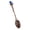 K, variant on 1 PC Retro Crystal Alloy Coffee Spoons - 4.3 Inch Vintage Carved Tea Spoon With Leaf Flower Pattern for Dessert, Ice Cream, Stirring, Mixing
