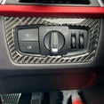 thumbnail image 7 of For - F30 F31 F32 F33 F34 3Series 328I 325I 2012-2020 Auto Headlight Switch Frame Interior Cover Trim Carbon Fiber, 7 of 7