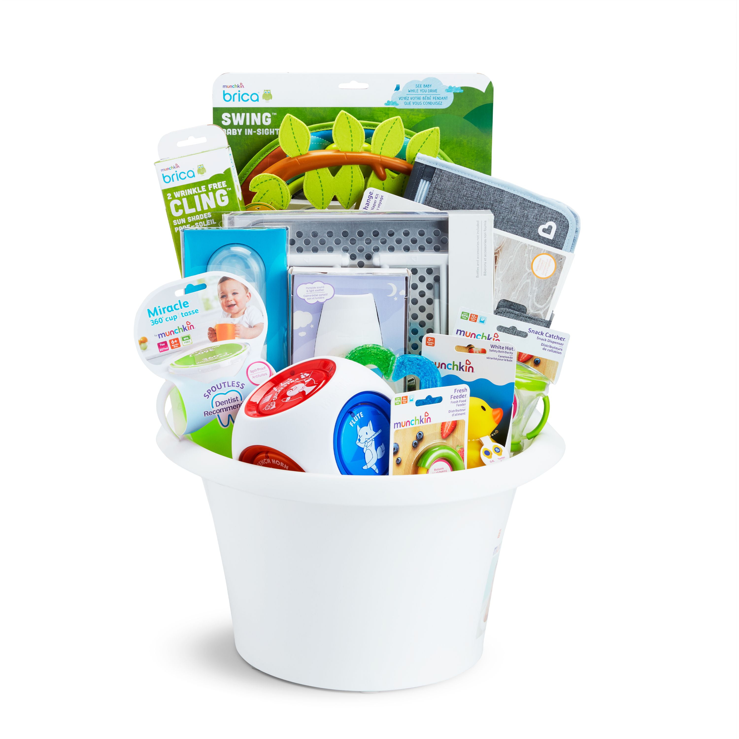 6 month baby gift basket