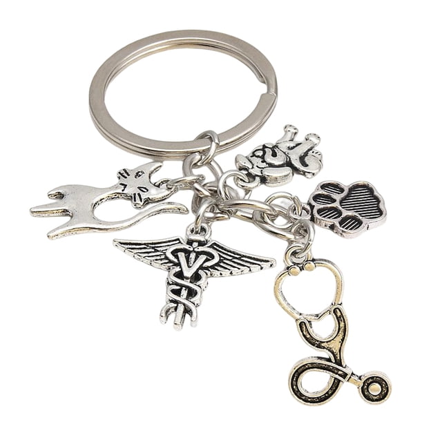 Handbag Wallet Keychain Backpack Crossbody Bag Key Clippers Holder Hanging Ornament Metal Keyring Decoration Birthday Gift E2180