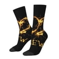 thumbnail image 1 of Fotbe Happy New Year 2025 D Calcetas Largas con Estampado para Hombre y Mujer – Calcetas de Compresión Transpirables y Elásticas, Viajar y Uso Diario Talla 5-11, 1 of 6