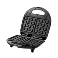 thumbnail image 3 of Máquina para hacer desayunos de 2 rebanadas con placas antiadherentes, sandwichera de 750 W, máquina para desayuno, horno de cocina, enchufe estadounidense para el hogar, 3 of 8
