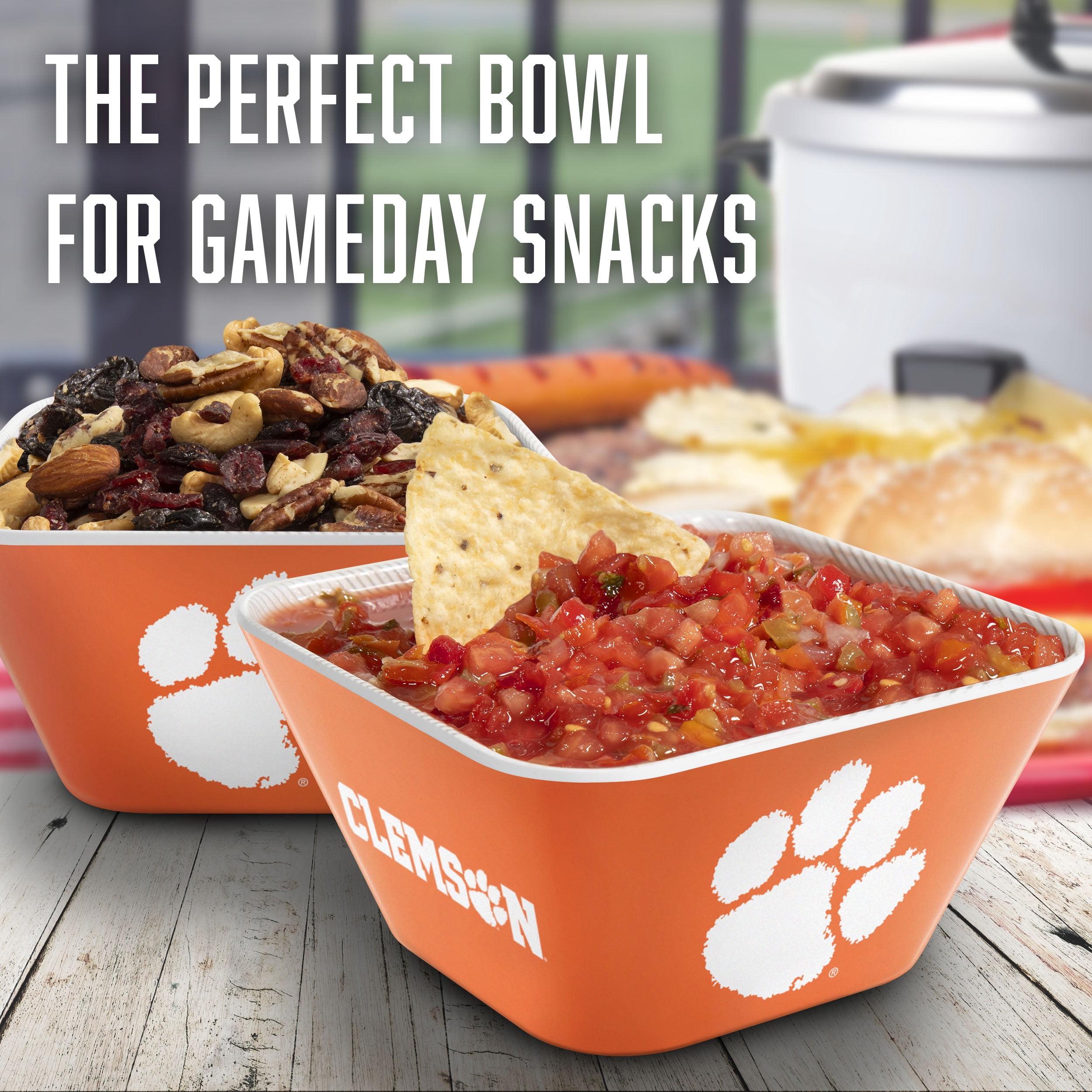 YouTheFan NCAA Clemson Tigers Small Snack Bowl