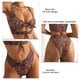 thumbnail image 3 of Conjunto de Bikini con nudo anudado para mujer, traje de baño de 2 piezas con Espalda descubierta, elegante, a la moda, para surfear, Fiesta EN LA Piscina, estampado de leopardo XL, 3 of 4