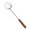 B, variant on Wok Spatula,15.75 inches Spatula for Wok,Pure Titanium Mushroom Shaped Metal Cooking Flipper with Wood Handle for Kitchen