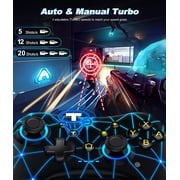 Switch Controller, Daenfyy Wireless Switch Controller Compatible with Switch Controller/Switch Lite/OLED, Wireless Switch Controllers Work with iOS/Android/PC with Light, Programmable, TURBO & Wakeup