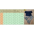 thumbnail image 5 of Kids Girl Off Shoulder Velvet Tops Bell-Bottom Pants Outfit Set, 5 of 5