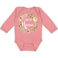 thumbnail image 3 of Inktastic I Love My Nana- Flower Circle Boys or Girls Long Sleeve Baby Bodysuit, 3 of 5