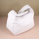 thumbnail image 3 of bolso de mano para mujer, combinable con todo, de gran capacidad, para compras, de hombro, sencillo, para viajes, compras al aire libre (blanco), 3 of 5