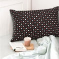 thumbnail image 6 of Disketp Pillow Covers Red And White Polka Dots Pattern Throw Pillow Case Cushion Covers,Cushion For Bedroom,Couch,Home-14"X20", 6 of 8