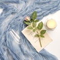 thumbnail image 2 of 2 Pcs Table Runner Dusty Blue, 90 x 400 cm Gauze Table Runner, Dusty Blue Scarf for Children's Table Decoration, Birthday Party, Wedding Table Decorations, 2 of 7