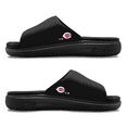 thumbnail image 2 of Unisex ISlide Black Cincinnati Reds Minimalistic Motive Slide Sandals, 2 of 5