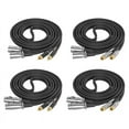 thumbnail image 4 of Dual RCA to XLR Male Cable High Fidelity Stereo Audio Cord Microphone Connection Cable for Microphones and Amplifiers, 4 of 10