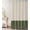 Cream & Green, variant on Psoiuetr Farmhouse Shower Curtain with A Ruffle Hem Beige Linen Shower Curtain for Bathroom 72"x72"