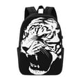 thumbnail image 2 of YFYANG 17" Laptop Backpack, Tiger Pattern Fashion Travel Work Backpack with USB and Headphone Cable Interface for Men and Women, 2 of 8