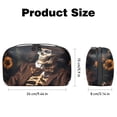 thumbnail image 5 of Skull Portable Oxford Cloth Charger Case with Waterproof Design - 5.9x9.44x3.14 in - PC Case, Storage Pouch, Cable Organizer Desk, Cable Box Organizer, 5 of 6