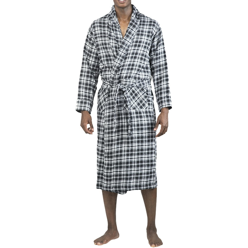 brushed cotton bathrobe