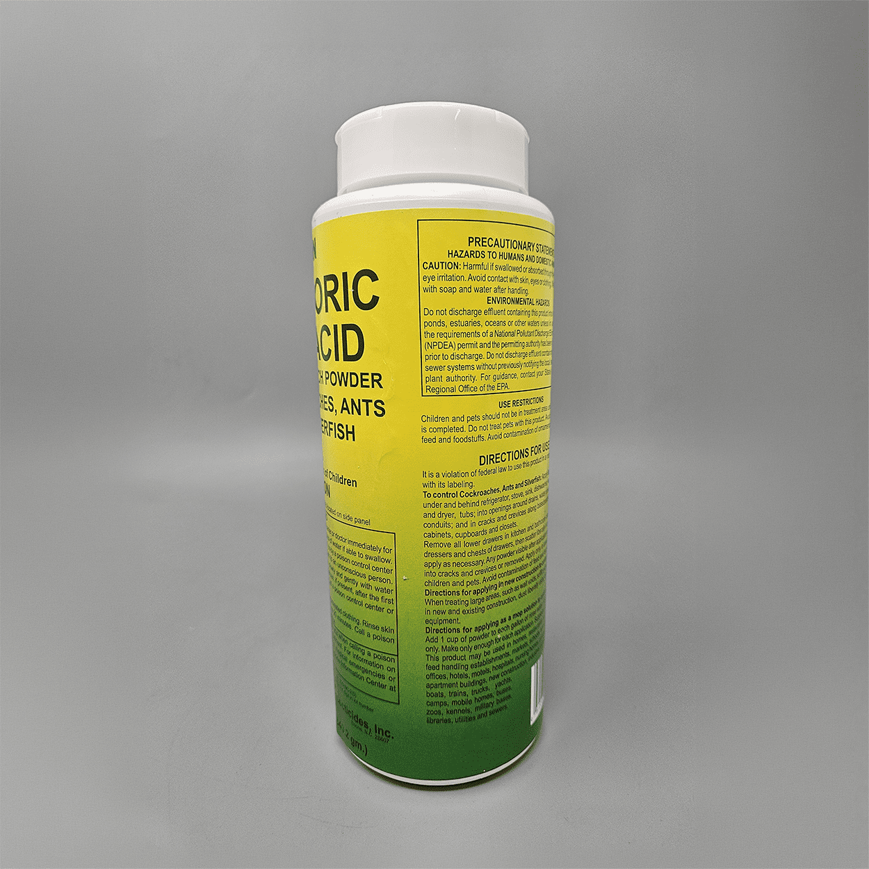 Boric Acid Roach Powder - 12 oz Bottle by Southern Ag
