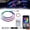 Dreamcolor 43.31 inch (Only Acrylic Light Strip), variant on Smart LED Car Lights Interior with USB Port, Acrylic LED Strip Fiber Optic Ambient Lighting Car, Wireless App Control, Sync to Music, Car Decorations Interior Accessories Gifts for Women Men, 10 in 1