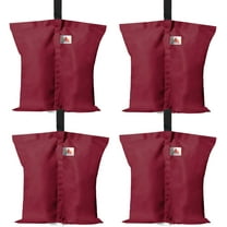 ABCCANOPY Burgundy Canopy Weights Tent Sand Bags 4pcs-Pack
