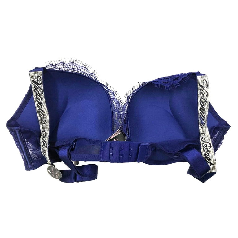 Buy Victoria's Secret Night Ocean Blue Lace Shine Strap Add 2 Cups