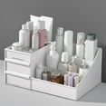 thumbnail image 2 of Makeup Organizer and Vanity Countertop Storage with Drawers for Cosmetics Jewelry Brushes and Lotions, 2 of 4
